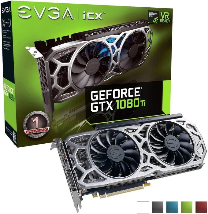 EVGA GeForce GTX 1080 Ti SC2 Elite, 11GB GDDR5X, DVI, HDMI, 3x DP