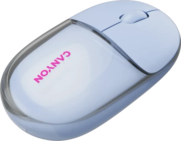 Canyon OnClick 24 Dual-Mode Wireless Mouse blau, USB/Bluetooth