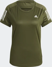 adidas Own The Run Laufshirt kurzarm wild pine (Damen)