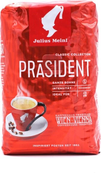 Julius Meinl Classic Präsident Kaffeebohnen, 500g