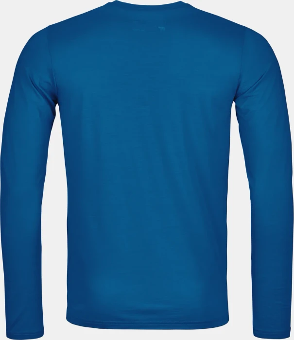 Ortovox 150 Cool Mountain Silhouette Funktionsshirt langarm blue note (Herren)