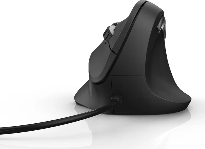 Hama EMC-500 Vertical Maus schwarz, USB