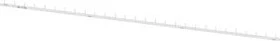 Siemens Stiftsammelschiene, 1phasig gerade, 10qmm, 54TE, Isolation grau, schneidbar für AFDD 5SM6011-2, Stiftabstand 2TE