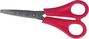 Westcott Kinderschere rot Universalschere, gerundet, Rechtshänder, 130mm, rot (E-121594)