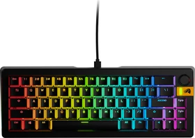 Glorious GMMK 3 HE 65% Pre-built Gaming Keyboard, schwarz, LEDs RGB, Glorious Fox HE, USB, US (GLO-KB-GMMK3-65-PB-HE-W-BLK-US)