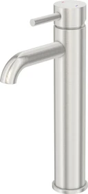 Steinberg Serie 100 Waschtisch-Einhebelmischer ohne Ablaufgarnitur Ausladung 128mm brushed nickel