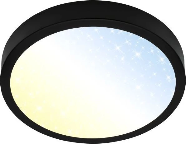 Briloner Runa LED Deckenleuchte 18W 28cm schwarz