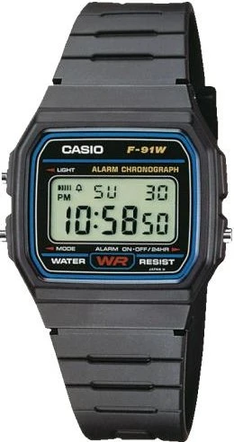 Casio Collection F-91W-1YEG
