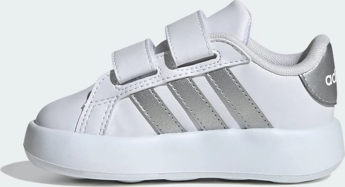 adidas Grand Court 2.0 cloud white/matte silver (Junior)