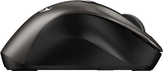 Genius Ergo 9000S Wireless Bluetooth Mini Ergo Silent Mouse Champagne Titanium, USB/Bluetooth