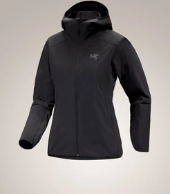 Arc'teryx Gamma Lightweight Hoody Funktionsjacke schwarz (Damen)