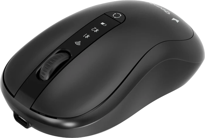 Gembird Dual-Mode 4-Button Wireless Mouse schwarz, USB/Bluetooth