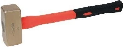 KS Tools BRONZEplus Fäustel Fiberglasstiel, 1.25kg