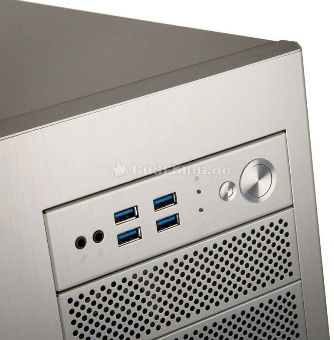 Lian Li PC-D600WA silber, Acrylfenster