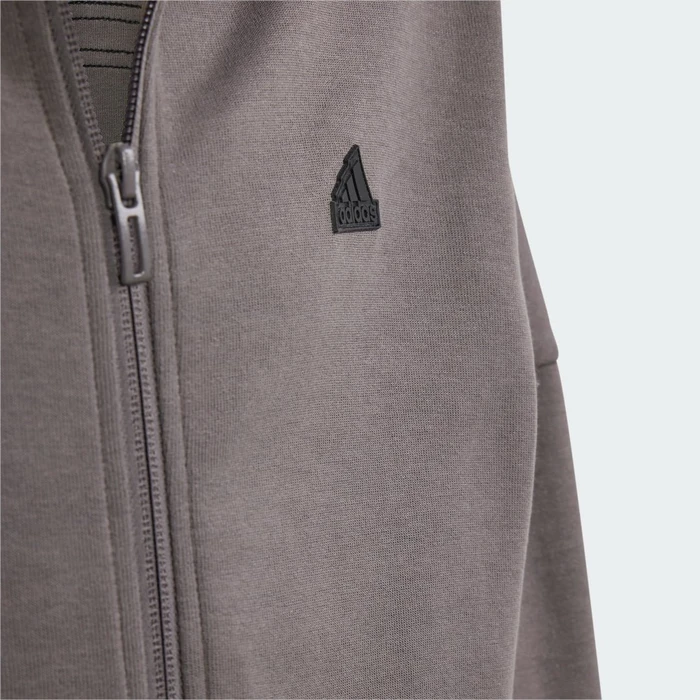 adidas Future Icons 3-Streifen Hoodie charcoal/black (Junior)