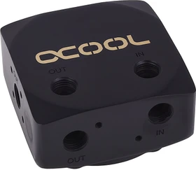 Alphacool Eisdecke D5 Pumpenaufsatz, G1/4 Messing