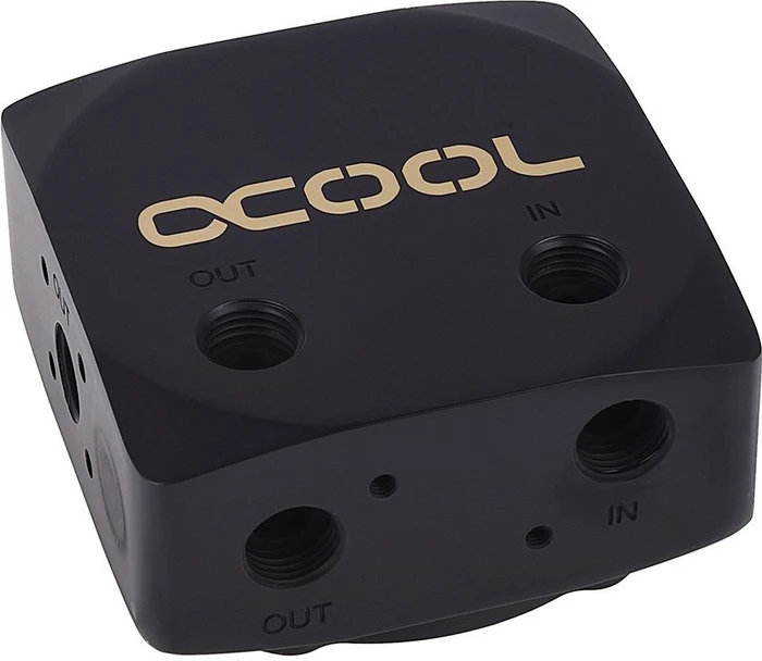 Alphacool Eisdecke D5 Pumpenaufsatz, G1/4 Messing