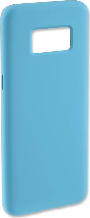 4smarts Cupertino Silicone Case für Samsung Galaxy S8+ hellblau