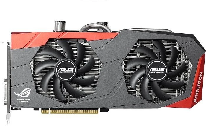 ASUS ROG Poseidon GeForce GTX 980 Platinum, POSEIDON-GTX980-P-4GD5, 4GB GDDR5, DVI, HDMI, 3x DP
