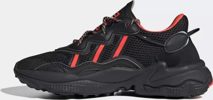 adidas Ozweego core black/solar red (Junior)