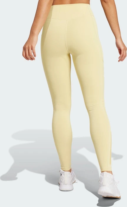 adidas Optime 3-Streifen Hose lang powder yellow (Damen)