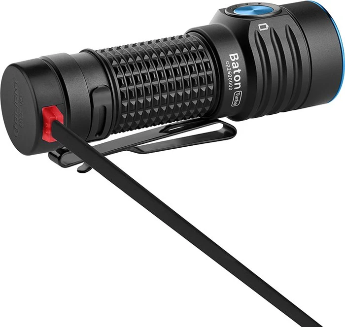 OLight Baton Turbo Taschenlampe schwarz