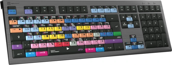 LogicKeyboard Astra 2 Pro Avid Media Composer Mac, USB, UK