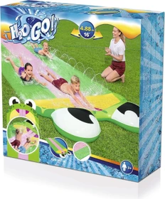 Bestway Wasserrutsche H2OGO! Frosch Doppelrutsche