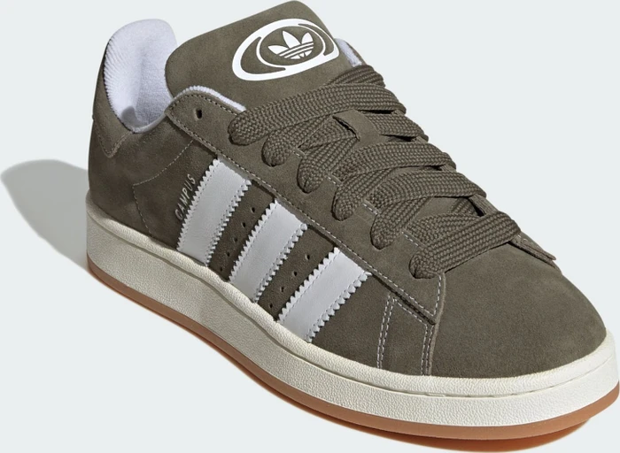 adidas Campus 00s olive strata/cloud white/off white