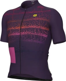 Alé Off Road Creek Trikot kurzarm aubergine (Herren)