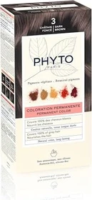 Phyto Color Haarfarbe Kit 3 dark brown, 112ml