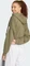 adidas Essentials 3-Streifen French Terry Quarter-Zip Hoodie olive strata/white (Damen) Vorschaubild