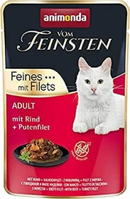 animonda Vom Feinsten Adult, mit Rind + Putenfilet, 1.53kg (18x 85g)
