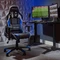 X Rocker Agility Compact Esports Gamingstuhl für für Kinder/Jugendliche, blau/schwarz Vorschaubild