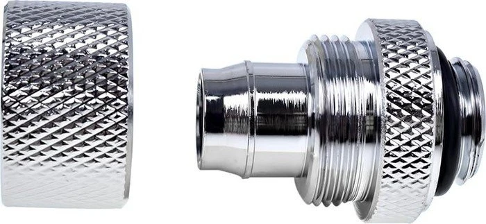 Alphacool Eiszapfen Schlauchanschluss G1/4" auf 13/10mm, verchromt
