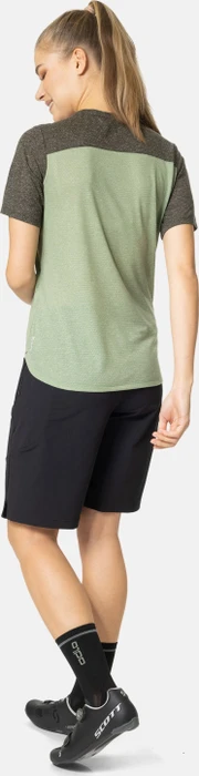 Odlo X-Alp Linencool MTB Funktionsshirt kurzarm loden frost melange (Damen)