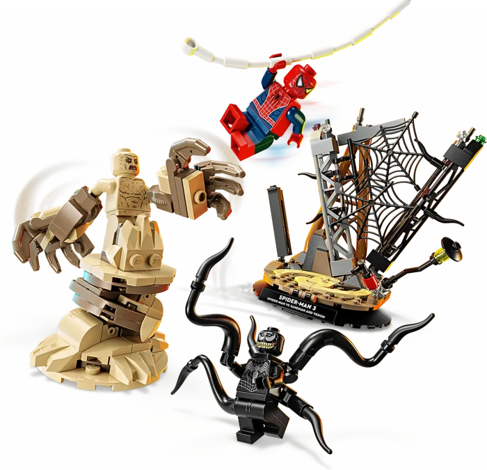 LEGO Marvel Super Heroes Spielset - Großer Showdown: Spider-Man vs. Sandman