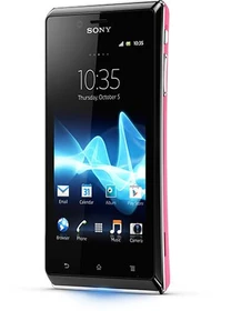 Sony Xperia J rosa