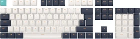 Dark Project Navy Blue/Ivory Multilingual Keycaps, Kunststoff (PBT) Double-Shot, CSA-Profil, blau/weiß, 177 Tasten, ANSI & ISO