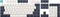 Dark Project Navy Blue/Ivory Multilingual Keycaps, Kunststoff (PBT) Double-Shot, CSA-Profil, blau/weiß, 177 Tasten, ANSI & ISO Vorschaubild