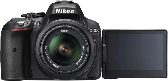 Nikon D5300 schwarz mit Objektiv AF-S DX 18-55mm 3.5-5.6 G VR