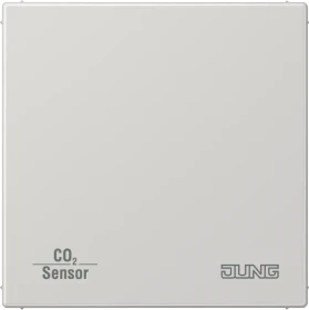 Jung KNX CO2-Sensor 2-fach hellgrau, Multisensor (CO2 LS 2178 LG)