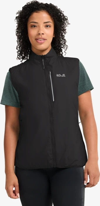 Jack Wolfskin Trail Light Ins 2in1 Funktionsweste schwarz (Damen)
