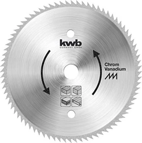kwb B61 Kreissägeblatt 100Z, 184x1.4x16mm, 1 Stück