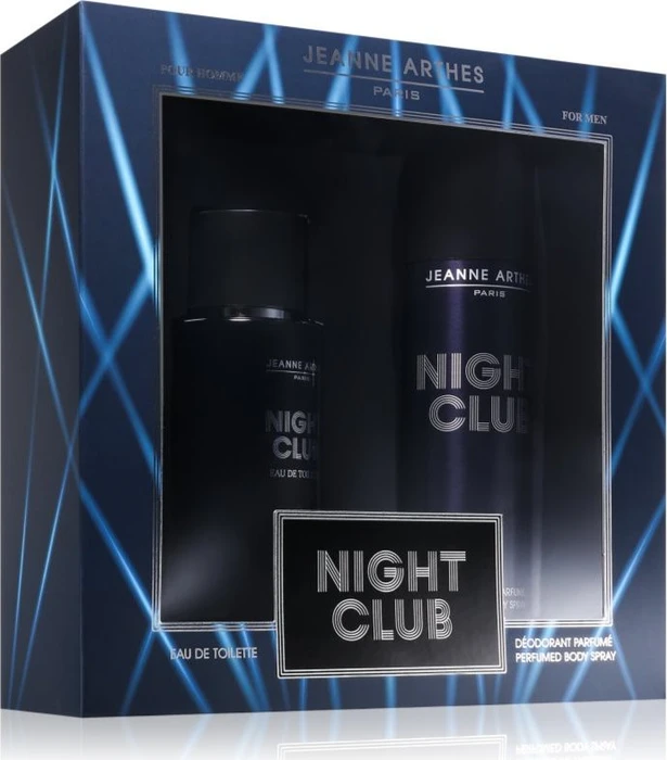 Jeanne Arthes Night Club EdT 100ml + Deo Spray 200ml Duftset