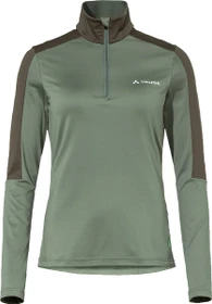 Vaude Livigno Halfzip II Fleece Funktionsshirt langarm agave (Damen)