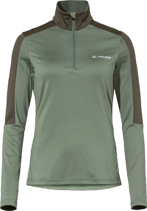 Vaude Livigno Halfzip II Fleece Funktionsshirt langarm agave (Damen)