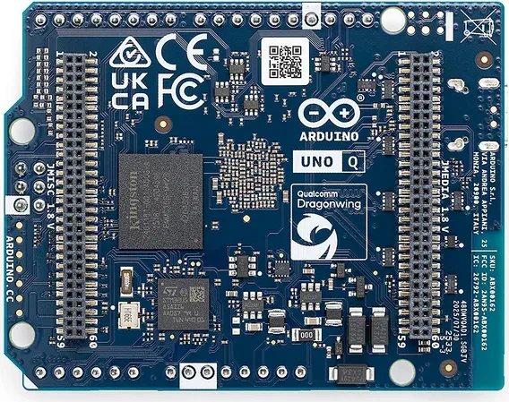 TRU Components Volta Arduino UNO Q Set (4 GB / 32 GB eMMC) 4 x 2.0 GHz inkl. Hutschienennetzteil