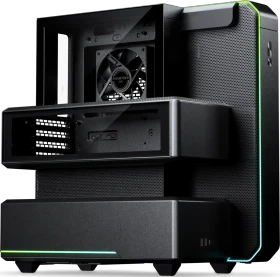 Phanteks EX5 Black, Glasfenster