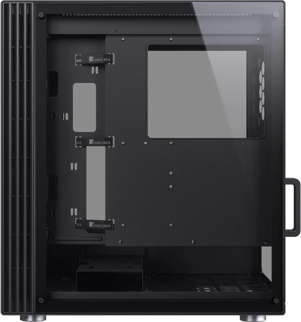 Jonsbo U6 Black, schwarz, Glasfenster